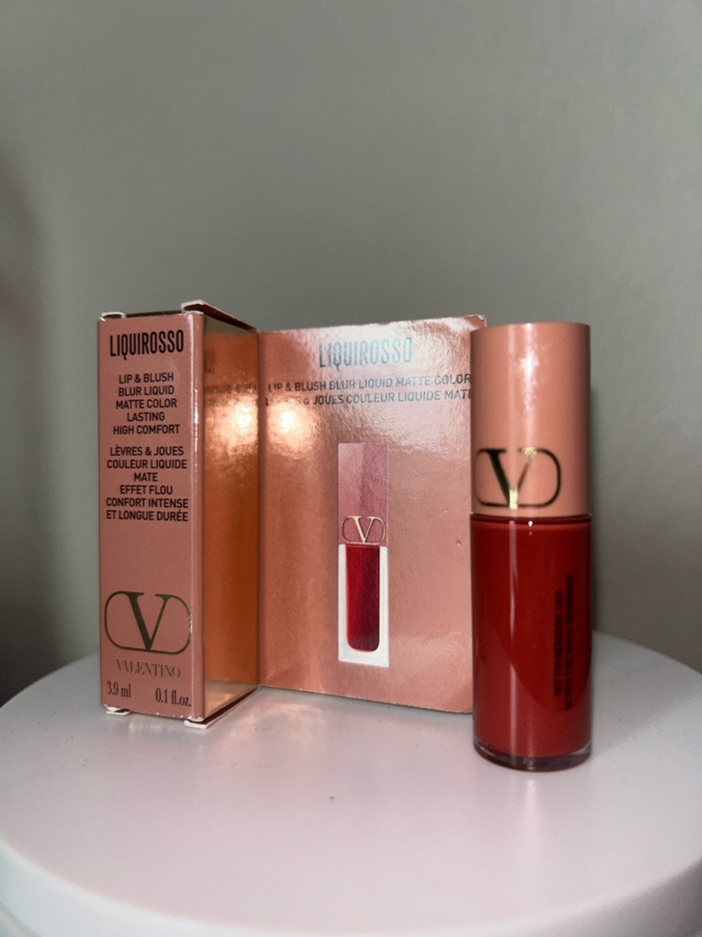 Valentino Mini Liquirosso Matte Mini Lip/Blush - 3.9ml (Choice of 1)